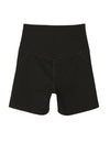 High Rise Run Shorts - Black